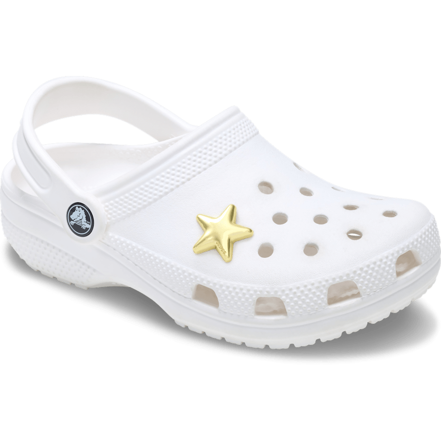 Crocs - Gold Bubble Star Jibbitz™ charms Women|Men|Jibbitz™ Charms