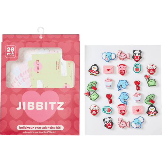 Crocs - Valentines Day Card 26 Pack Jibbitz™ charms Women|Men|Jibbitz™ Charms