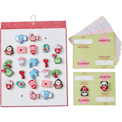 Crocs - Valentines Day Card 26 Pack Jibbitz™ charms Women|Men|Jibbitz™ Charms