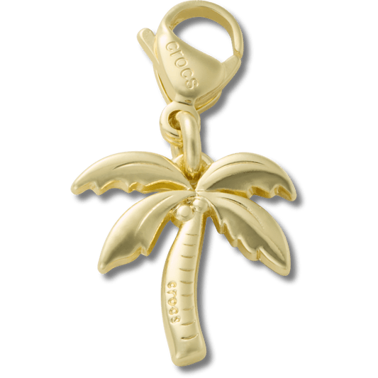 Crocs - Gold Palm Tree Charm Jibbitz charm Women|Men|Kids
