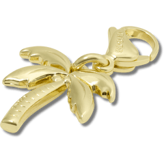 Crocs - Gold Palm Tree Charm Jibbitz charm Women|Men|Kids