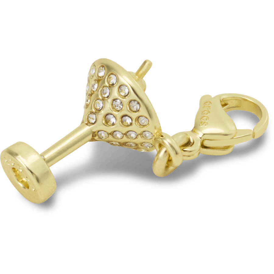 Crocs - Gold Martini Charm Jibbitz charm Women|Men|Kids