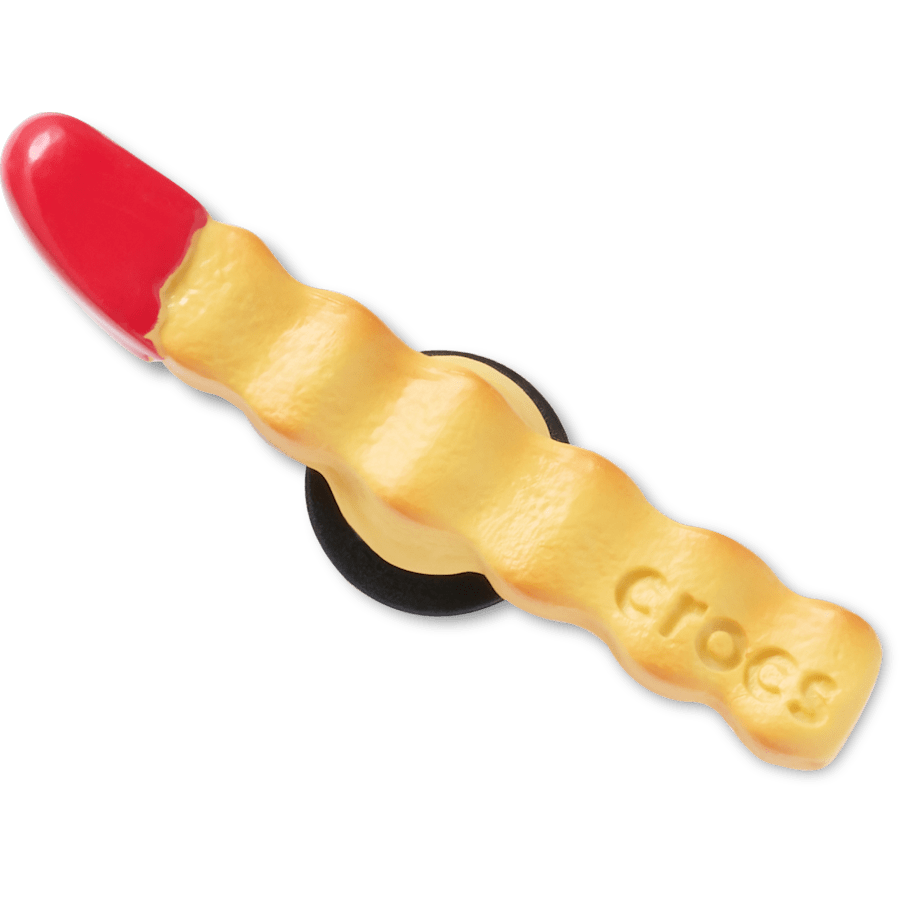 Crocs - French Fry Dipped in Ketchup Jibbitz™ charms Women|Men|Jibbitz™ Charms