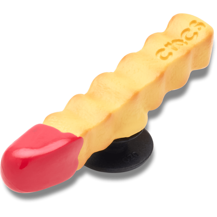 Crocs - French Fry Dipped in Ketchup Jibbitz™ charms Women|Men|Jibbitz™ Charms