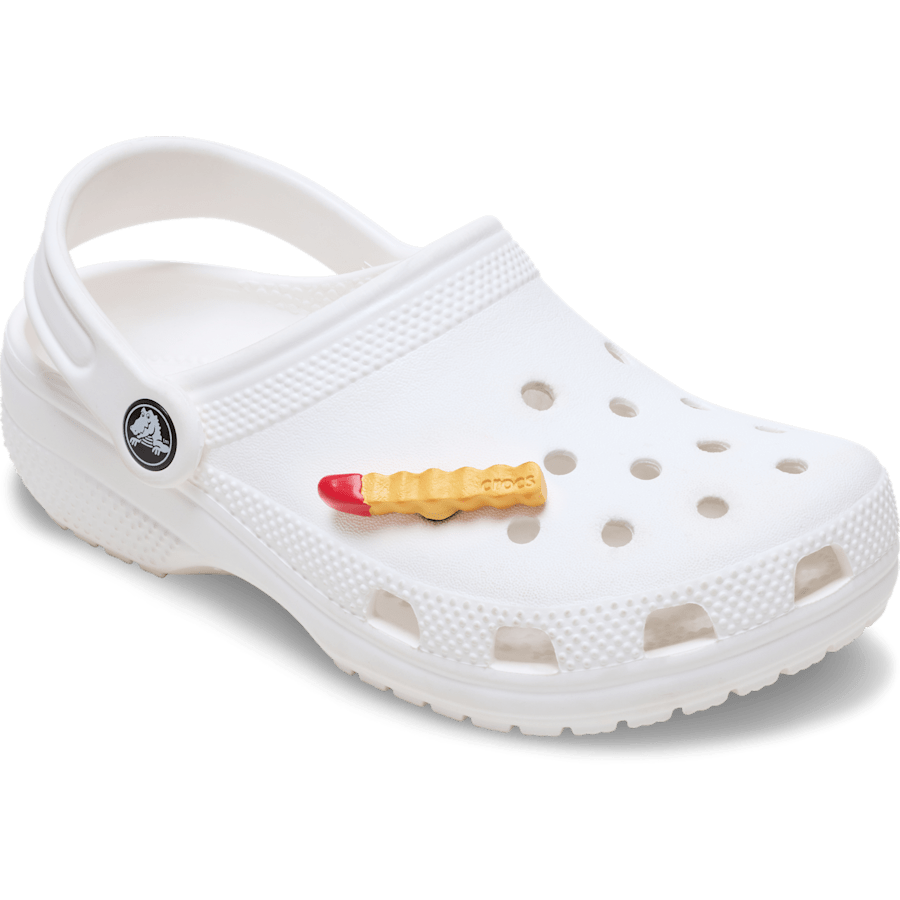 Crocs - French Fry Dipped in Ketchup Jibbitz™ charms Women|Men|Jibbitz™ Charms