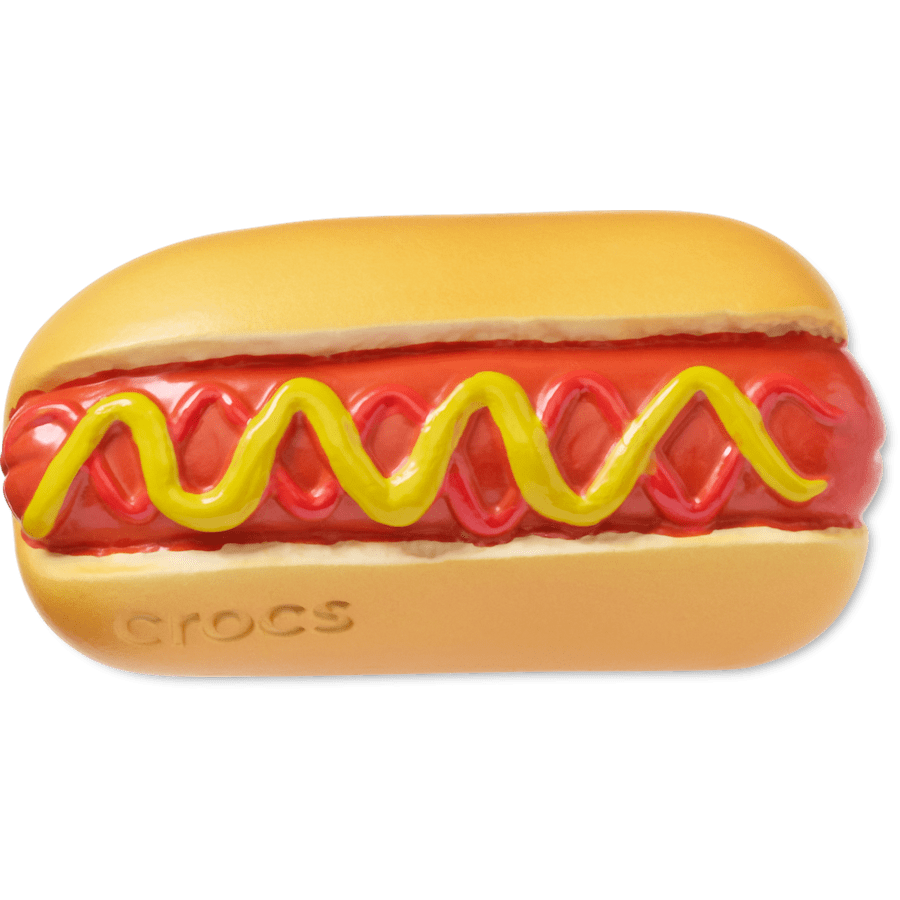 Crocs - Hot Dog Dipped in Mustard Jibbitz™ charms Women|Men|Jibbitz™ Charms