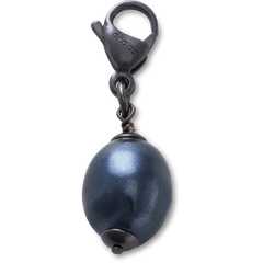 Crocs - Silver Black SMT Pearl Charm Jibbitz charm Women|Men|Kids