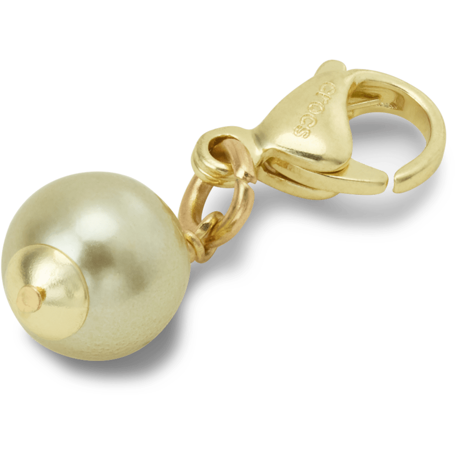 Crocs - Gold and Green SMT Pearl Charm Jibbitz charm Women|Men|Kids