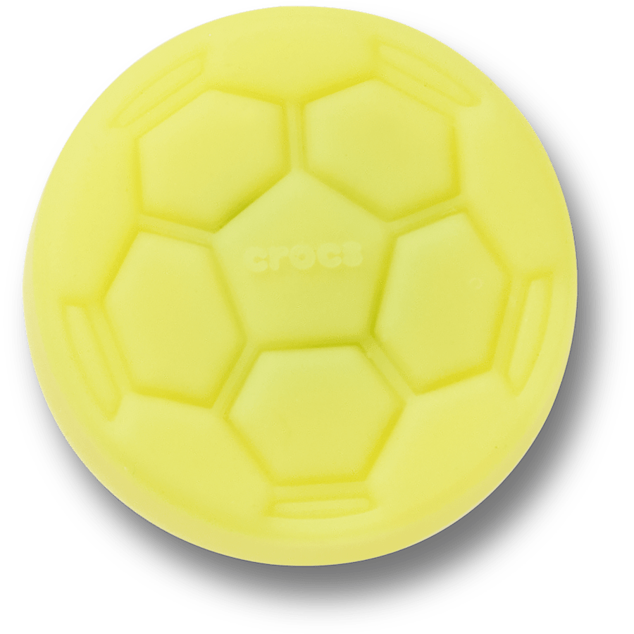 Crocs - Lights Up Yellow Soccer Ball Jibbitz™ charms Women|Men|Jibbitz™ Charms