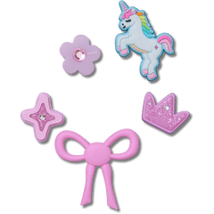Crocs - Sweet Pink Girls 5 Pack Jibbitz™ charms Women|Men|Kids|Jibbitz™ Charms