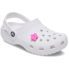Crocs - Bright Pink Flower With Gem Jibbitz™ charms Women|Men