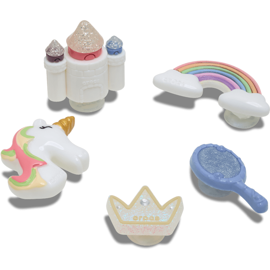 Crocs - Pretty Princess 5 Pack Jibbitz™ charms Women|Men|Jibbitz™ Charms