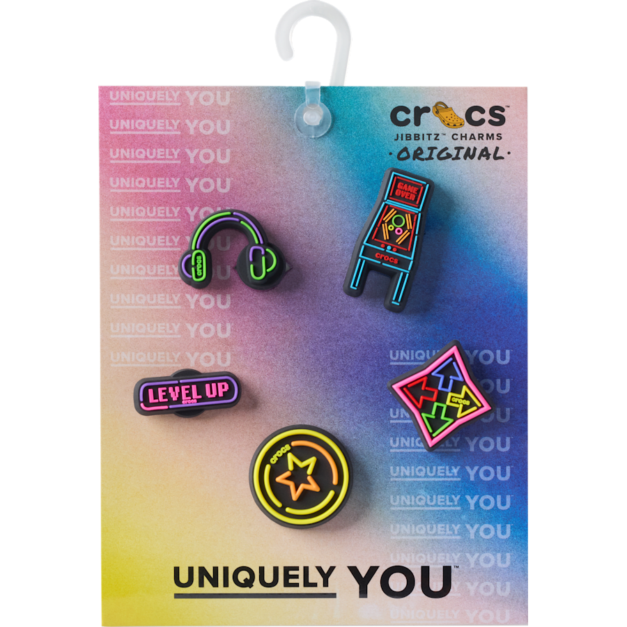 Crocs - Level Up Gamer 5 Pack Jibbitz™ charms Women|Men|Jibbitz™ Charms