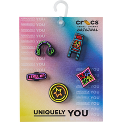 Crocs - Level Up Gamer 5 Pack Jibbitz™ charms Women|Men|Jibbitz™ Charms