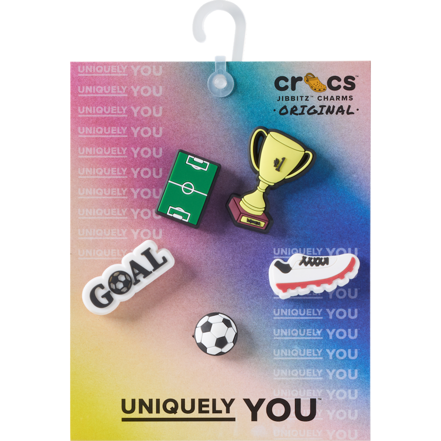 Crocs - Soccer Star 5 Pack Jibbitz™ charms Women|Men|Jibbitz™ Charms