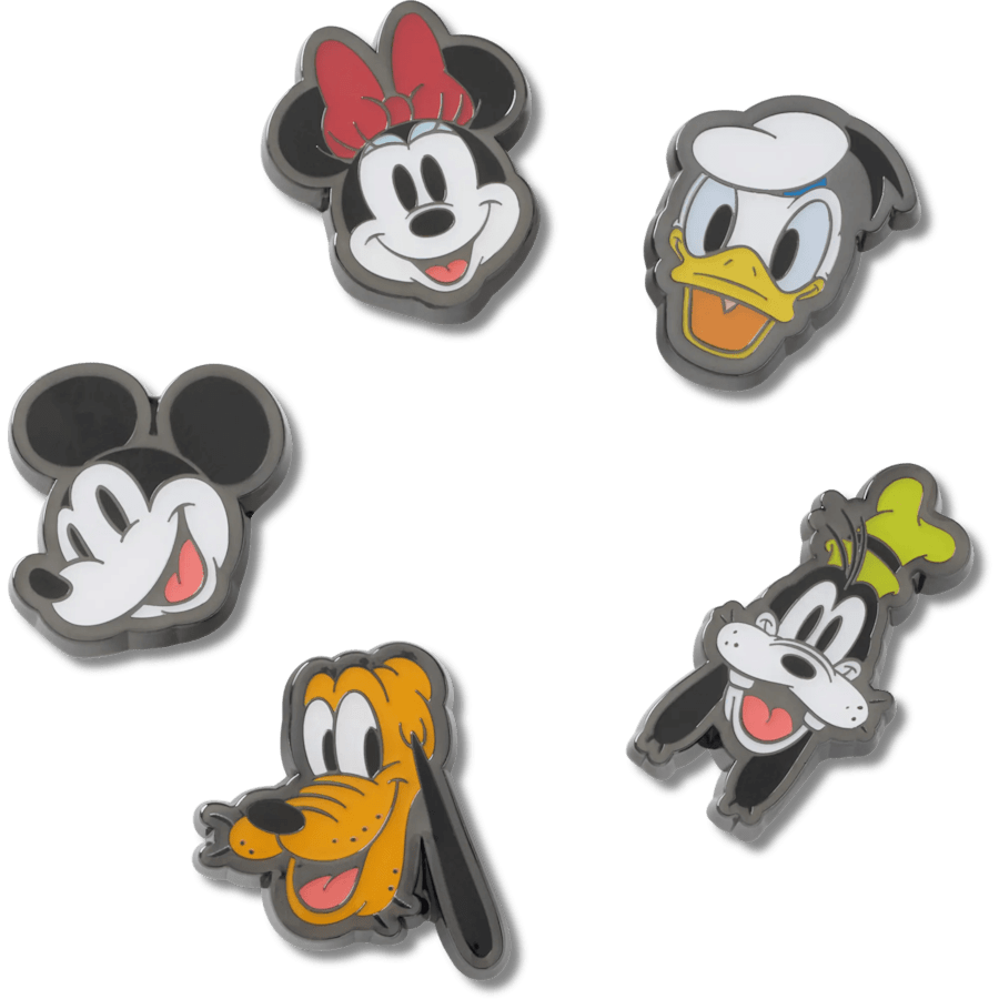 Crocs - Mickey & Friends Elevated 5-pack Jibbitz Shoe Charm Women|Men|Kids|Jibbitz™ Charms
