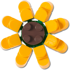 Crocs - LEGO® Sunflower Jibbitz™ charms Women|Men|Jibbitz™ Charms