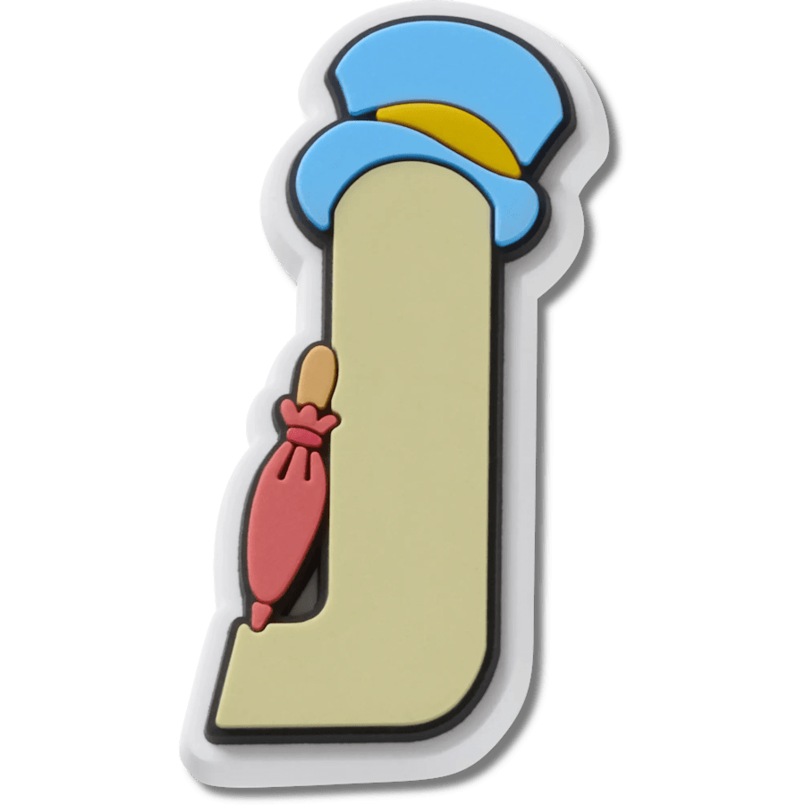 Crocs - Disney Character Letter J Jibbitz™ charms Women|Men|Kids|Jibbitz™ Charms