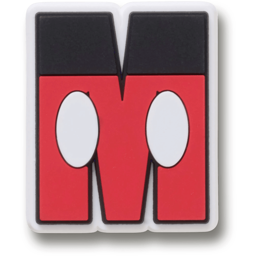 Crocs - Disney Character Letter M Jibbitz™ charms Women|Men|Kids|Jibbitz™ Charms