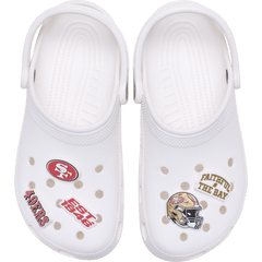 Crocs - NFL San Francisco 49ers 5 Pack Jibbitz Shoe Charm Women|Men|Jibbitz™ Charms