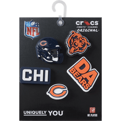 Crocs - NFL Chicago Bears 5 Pack Jibbitz Shoe Charm Women|Men|Jibbitz™ Charms