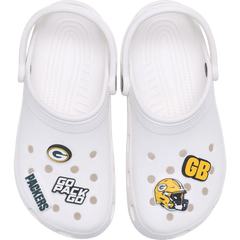 Crocs - NFL Green Bay Packers 5 Pack Jibbitz Shoe Charm Women|Men|Jibbitz™ Charms