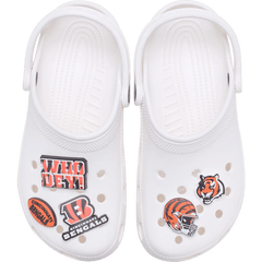 Crocs - NFL Cincinnati Bengals 5 Pack Jibbitz Shoe Charm Women|Men|Jibbitz™ Charms
