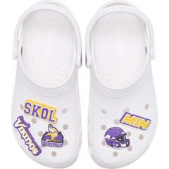 Crocs - NFL Minnesota Vikings 5 Pack Jibbitz Shoe Charm Women|Men|Jibbitz™ Charms