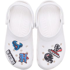 Crocs - NFL Houston Texans 5 Pack Jibbitz Shoe Charm Women|Men|Jibbitz™ Charms