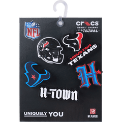 Crocs - NFL Houston Texans 5 Pack Jibbitz Shoe Charm Women|Men|Jibbitz™ Charms