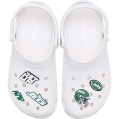 Crocs - NFL New York Jets 5 Pack Jibbitz Shoe Charm Women|Men|Jibbitz™ Charms