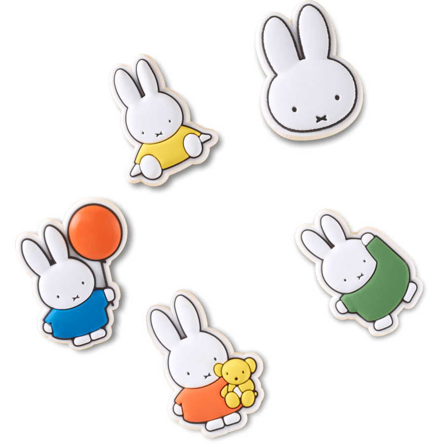 Crocs - Miffy 5 Pack Jibbitz™ charms Women|Men|Jibbitz™ Charms