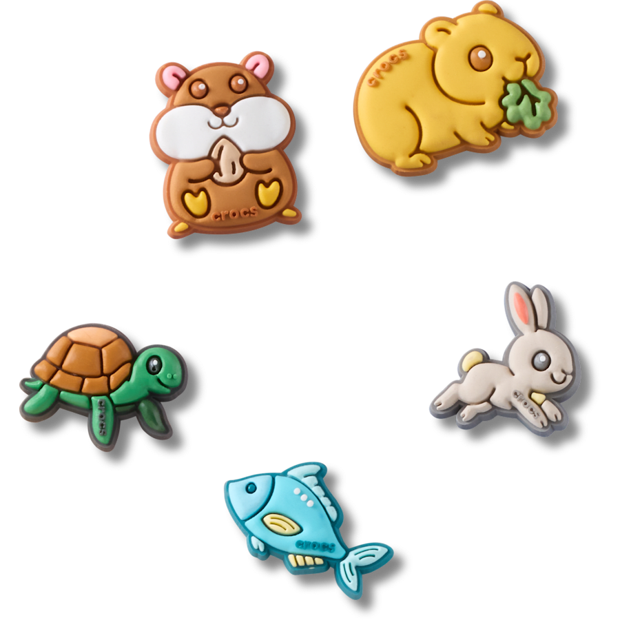 Crocs - Super Pets 5 Pack Jibbitz™ charms Women|Men|Jibbitz™ Charms