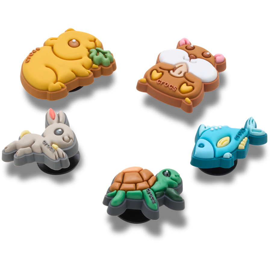 Crocs - Super Pets 5 Pack Jibbitz™ charms Women|Men|Jibbitz™ Charms