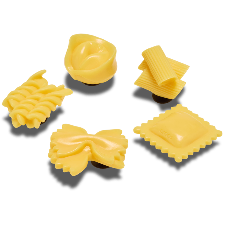 Crocs - Realistic Pasta 5 Pack Jibbitz™ charms Women|Men|Jibbitz™ Charms