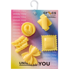 Crocs - Realistic Pasta 5 Pack Jibbitz™ charms Women|Men|Jibbitz™ Charms