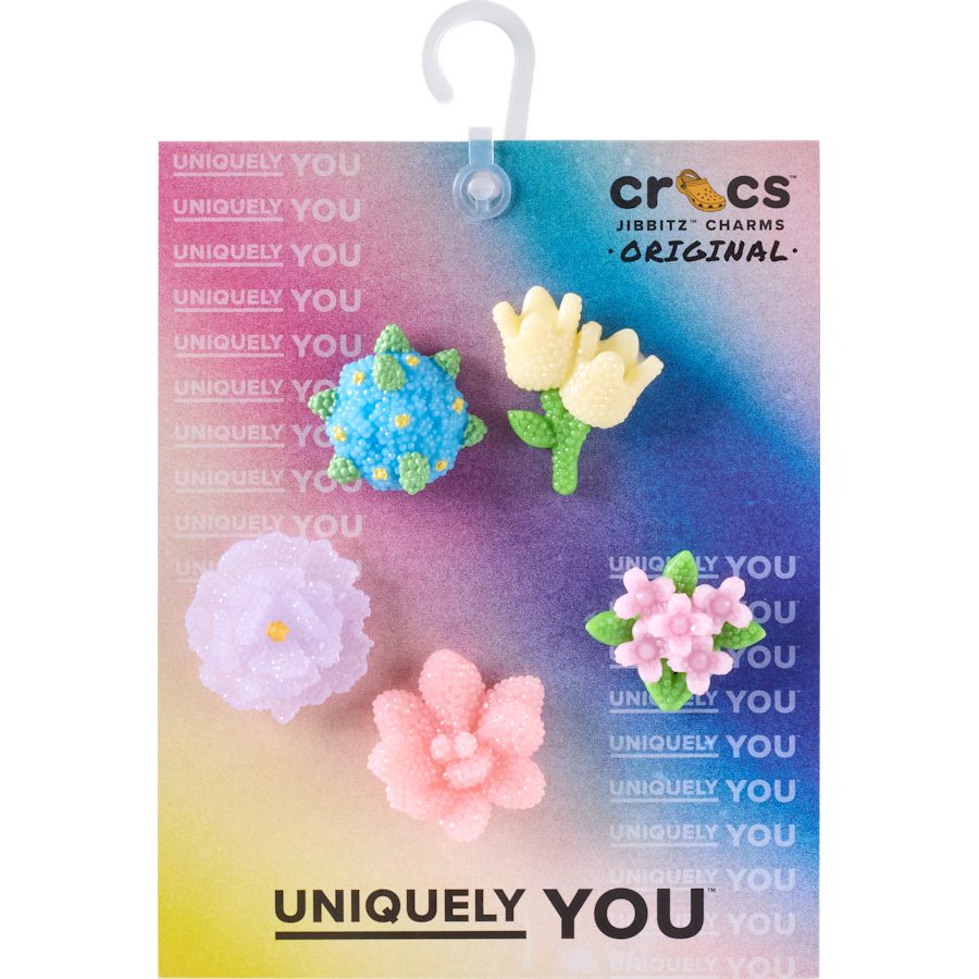 Crocs - Beaded Flowers 5 Pack Jibbitz™ charms Women|Men|Jibbitz™ Charms
