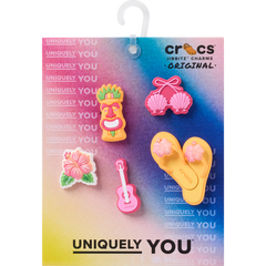 Crocs - Tiki Vacation 5 Pack Jibbitz™ charms Women|Men|Jibbitz™ Charms