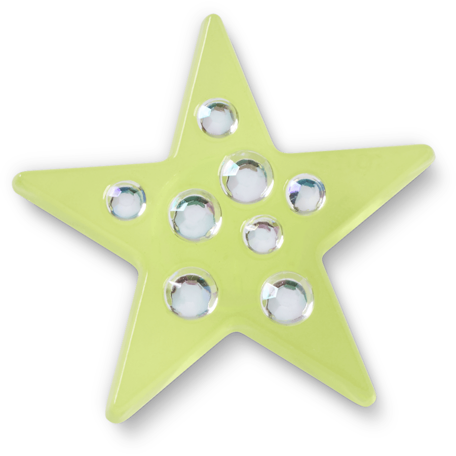 Crocs - Green Gem Star Jibbitz™ charms Women|Men