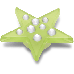 Crocs - Green Gem Star Jibbitz™ charms Women|Men