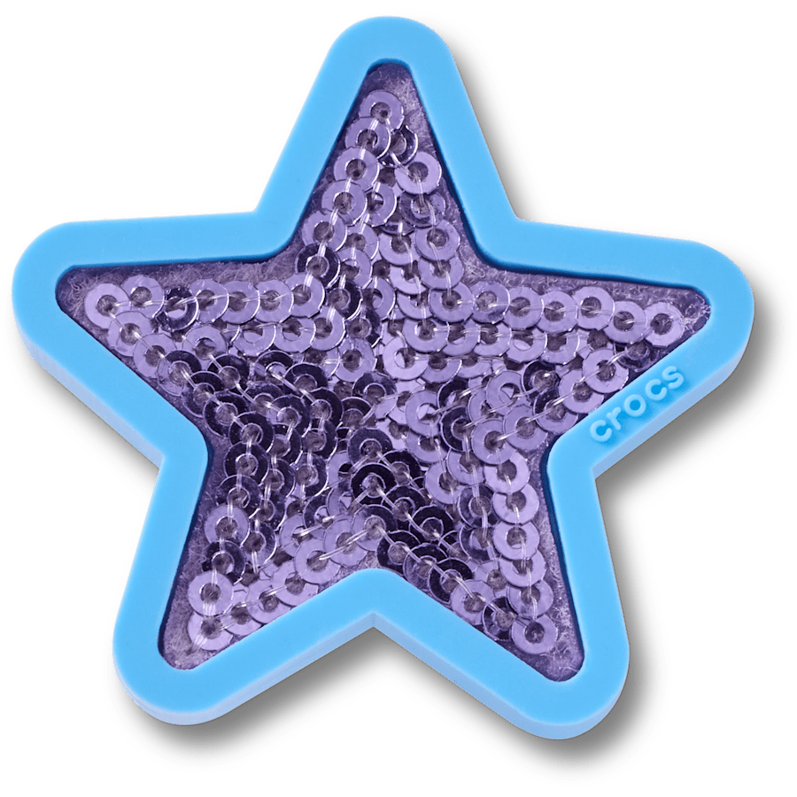 Crocs - Purple Sequin Star Jibbitz™ charms Women|Men