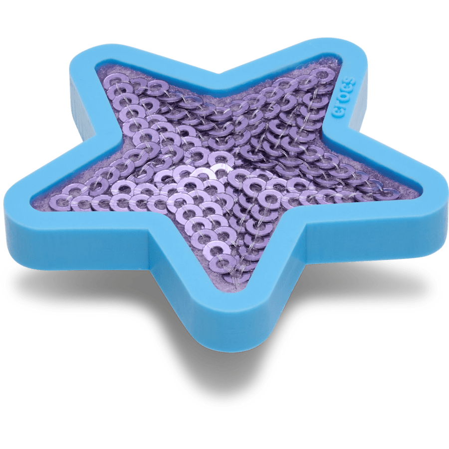 Crocs - Purple Sequin Star Jibbitz™ charms Women|Men