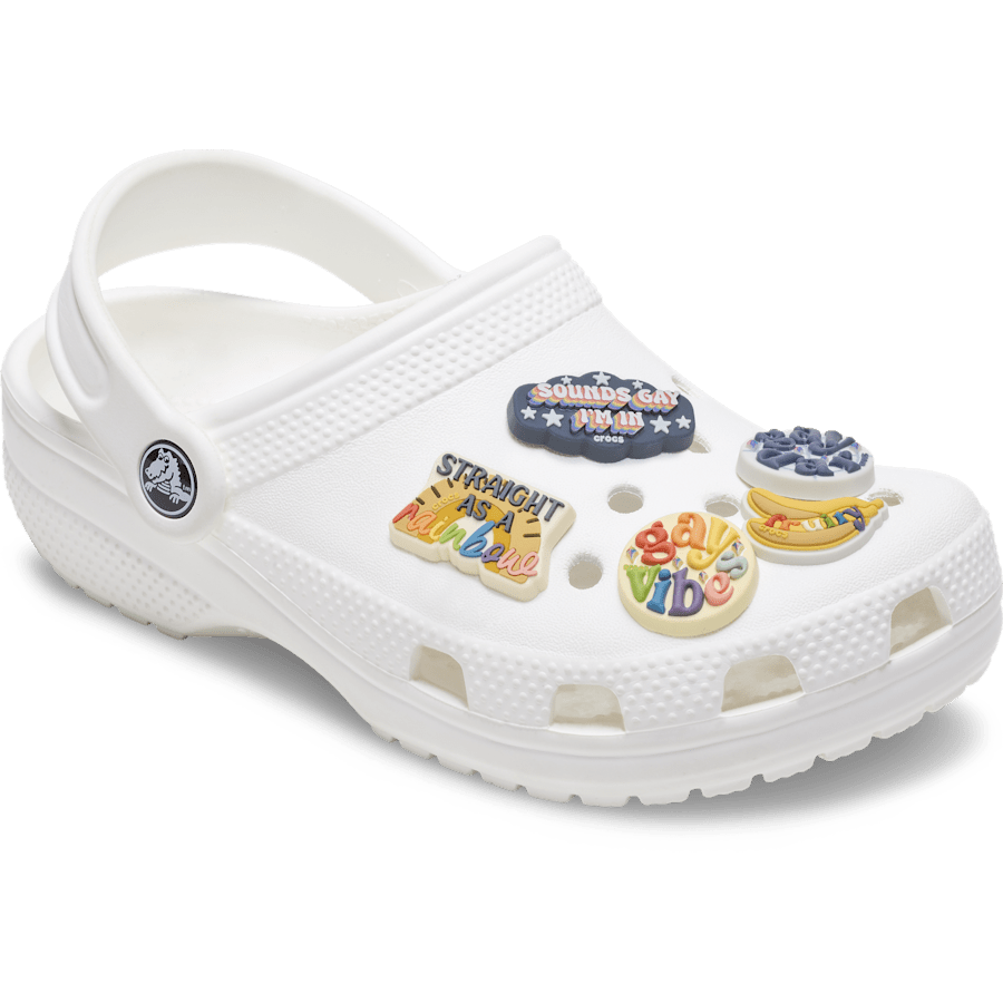 Crocs - Irreverent Pride 5 Pack Jibbitz™ charms Women|Men|Jibbitz™ Charms