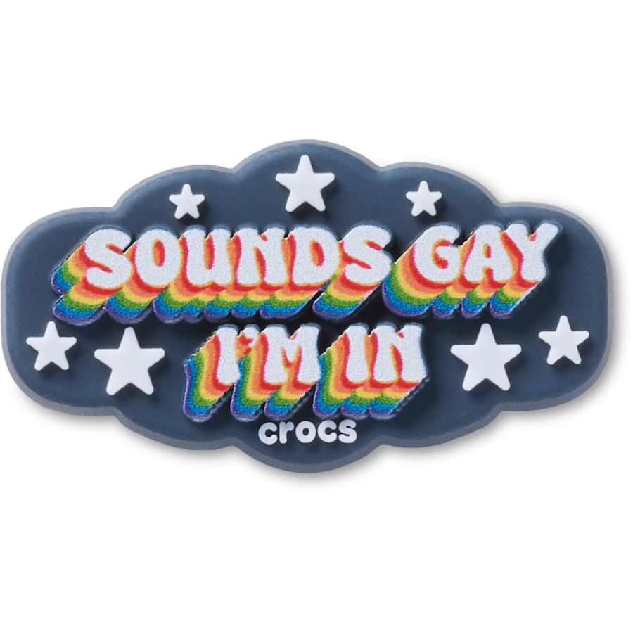Crocs - Sounds Gay Im In Jibbitz™ charms Women|Men