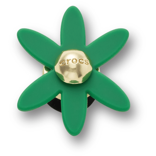 Crocs - Retro Green Spinner Flower Jibbitz™ charms Women|Men