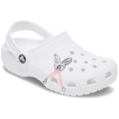 Crocs - Silver Beaded Meta Butterfly Jibbitz™ charms Women|Men