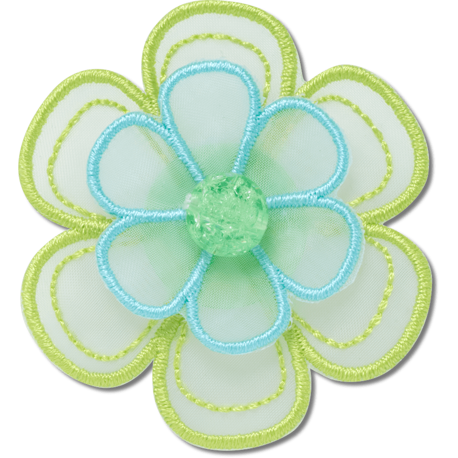 Crocs - Green Mesh Flower Jibbitz™ charms Women|Men