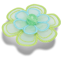 Crocs - Green Mesh Flower Jibbitz™ charms Women|Men