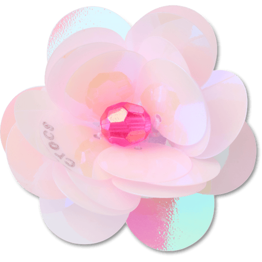 Crocs - Sequin Pink Flower Jibbitz™ charms Women|Men