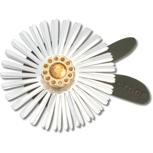 Crocs - Silver Sequin Flower Jibbitz™ charms Women|Men